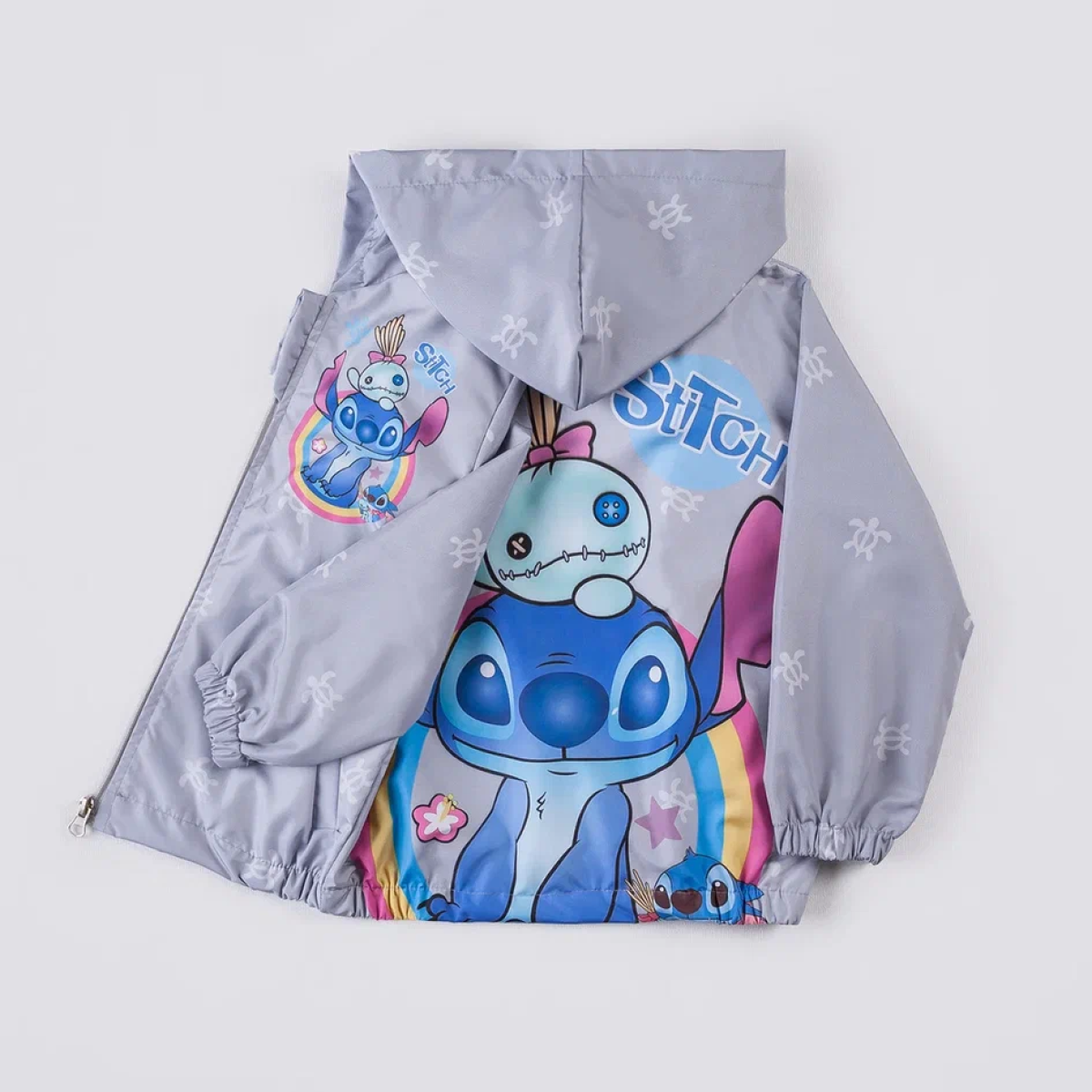 STITCH BASKILI YAĞMURLUK 24217