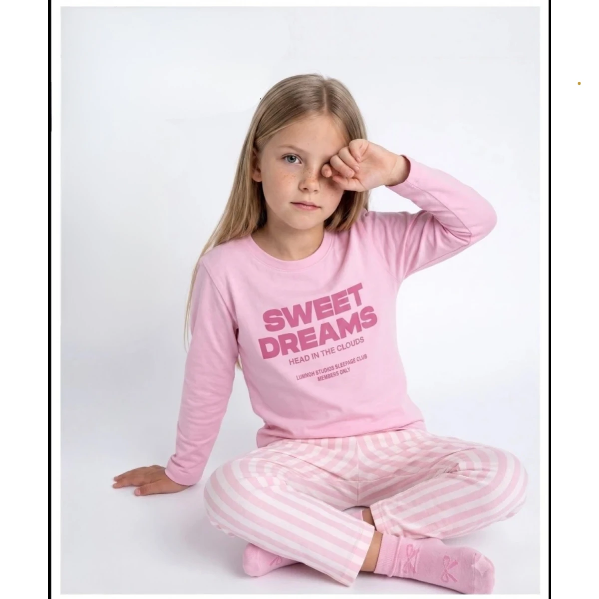 SWEET DREAMS PAMUKLU KIZ ÇOCUK PİJAMA TAKIMI 33875