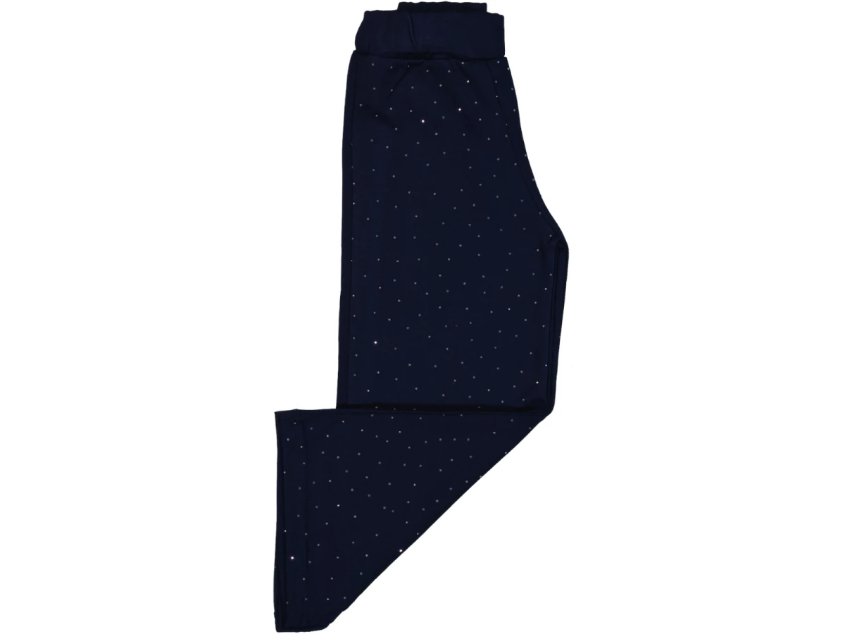 TAŞ İŞLEMELİ BORU PAÇA KIZ ÇOCUK PANTALON 26505