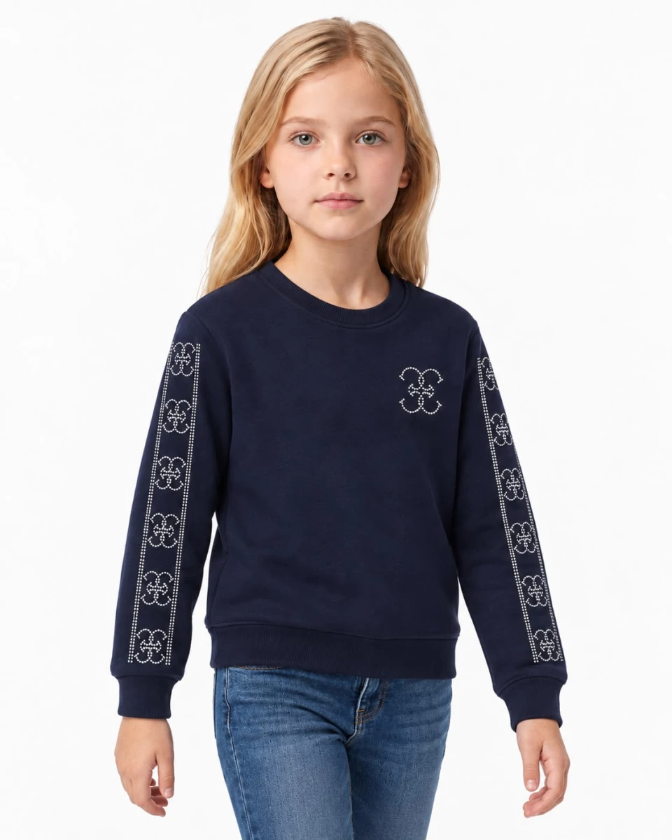 TAŞLI 3 İP KIZ ÇOCUK SWEAT 3955