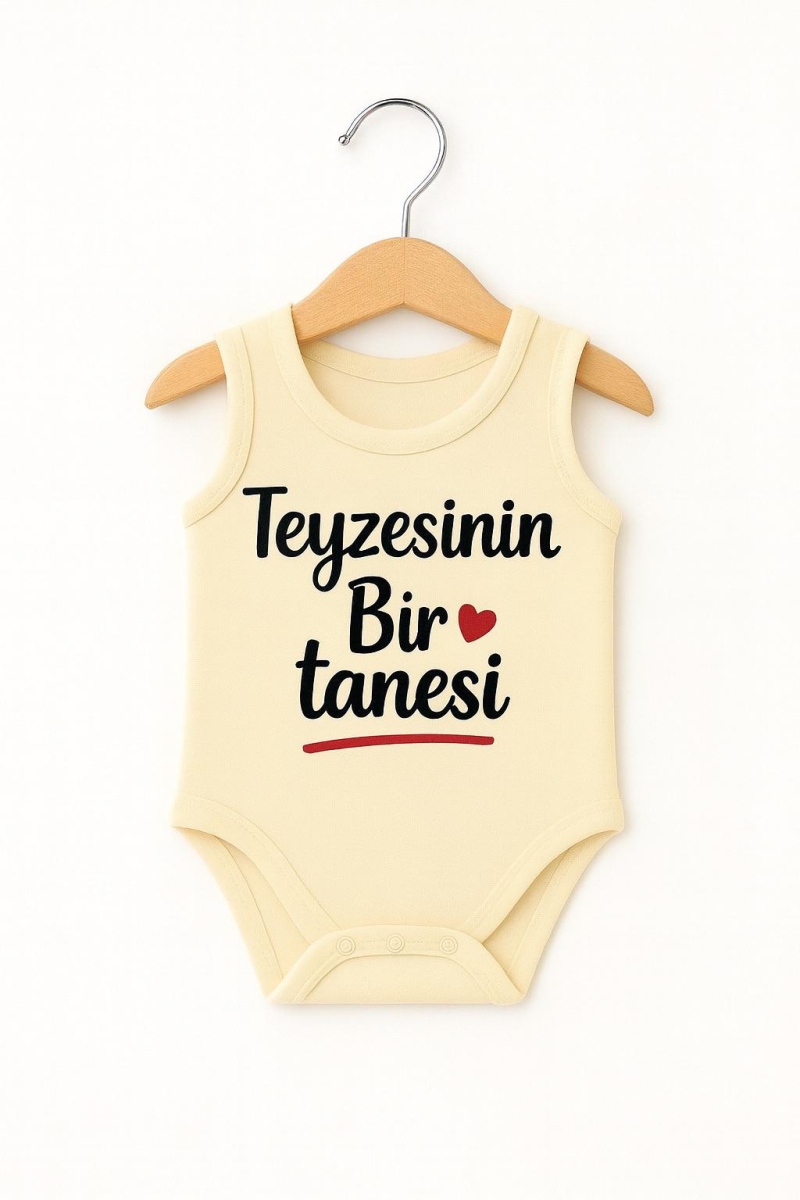 TEYZESİNİN BİR TANESİ BASKILI ASKILI ÇITÇITLI BADİ 3065