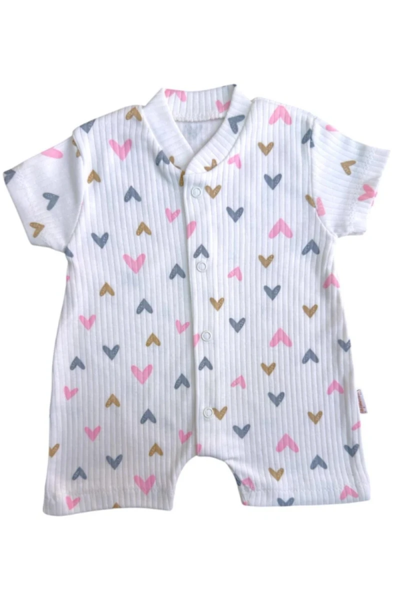 TRAMLI KALP BASKILI PENYE BEBE TULUM 300040