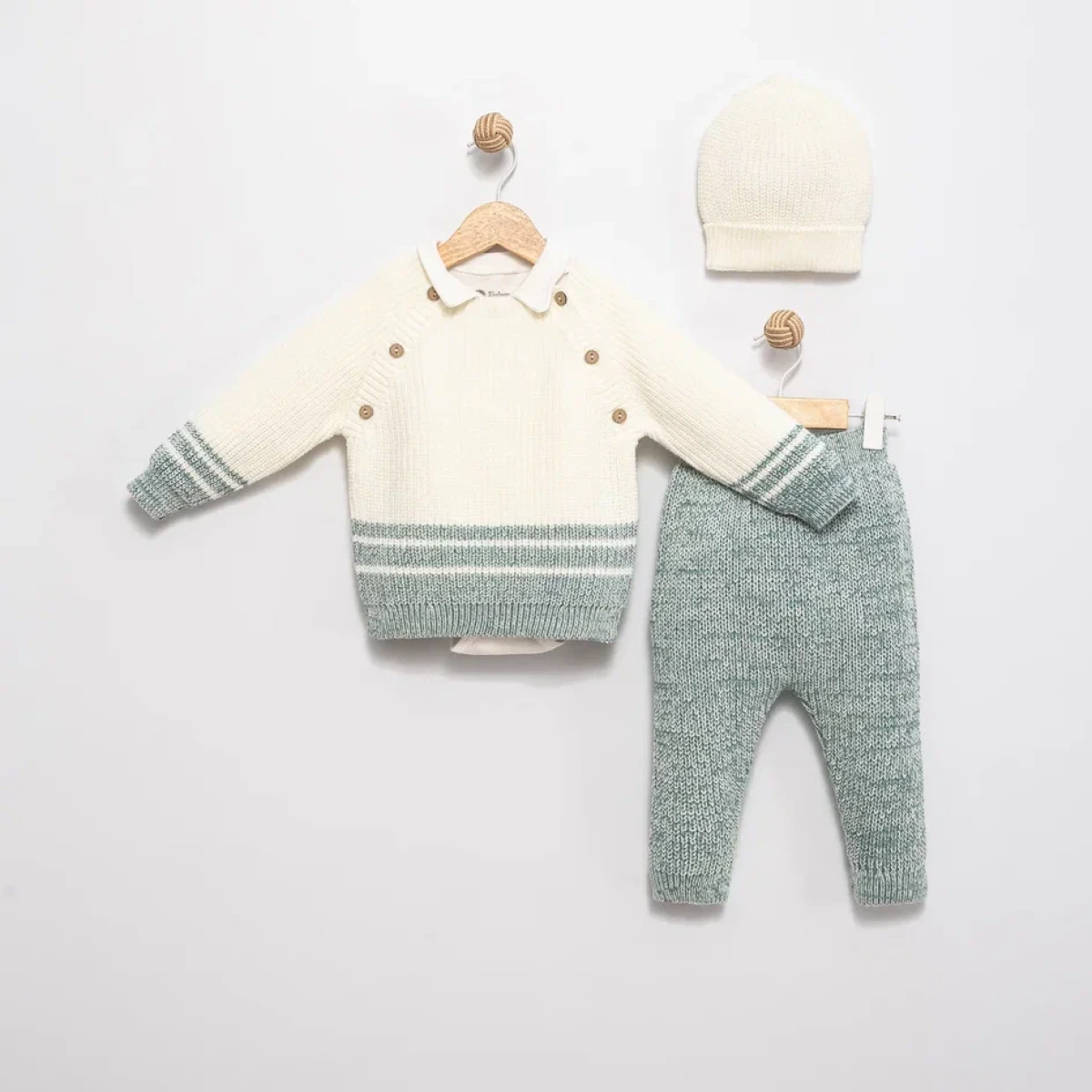  TRİKO BEBE TAKIM 4171