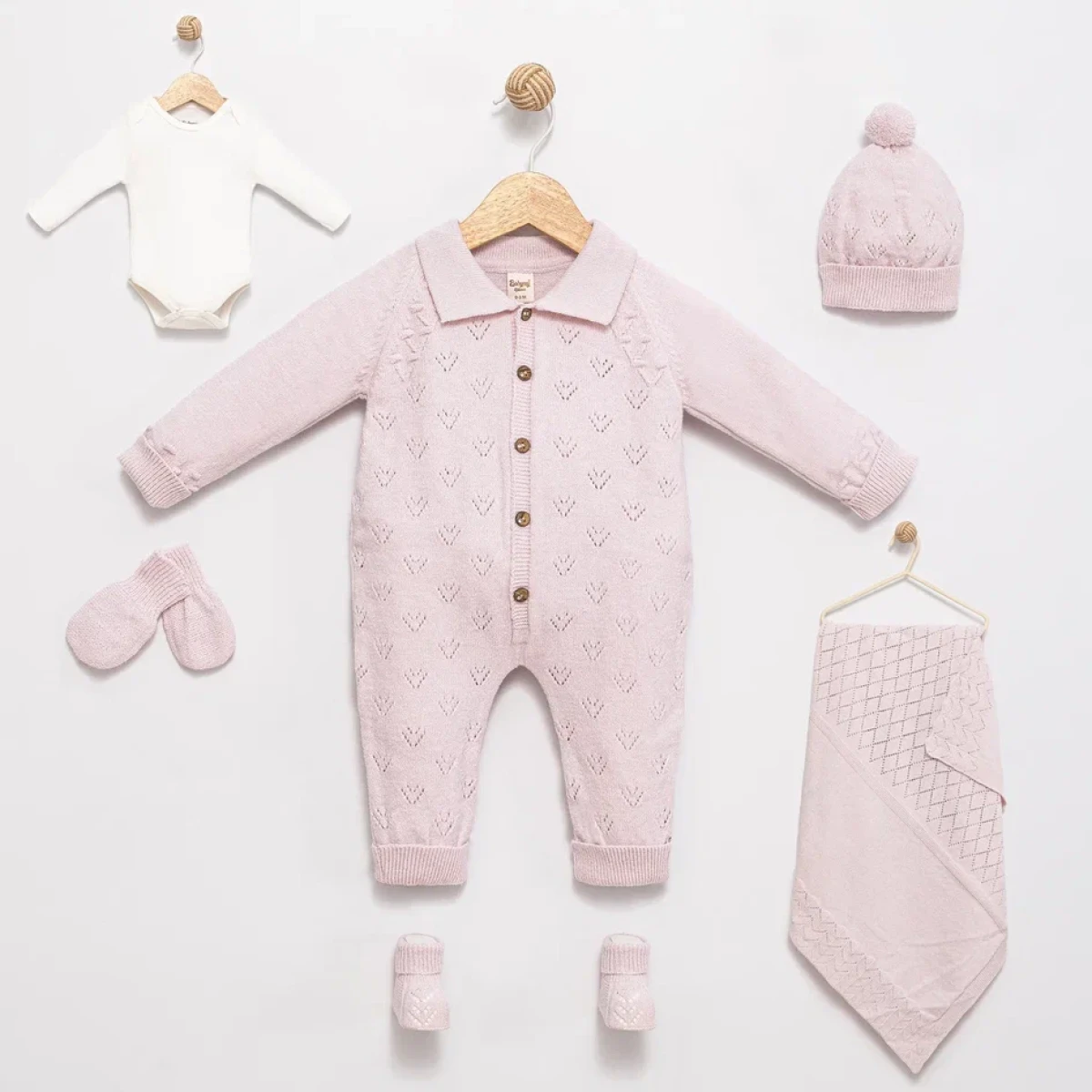 TRİKO BEBE TULUM 6 LI SET 4173