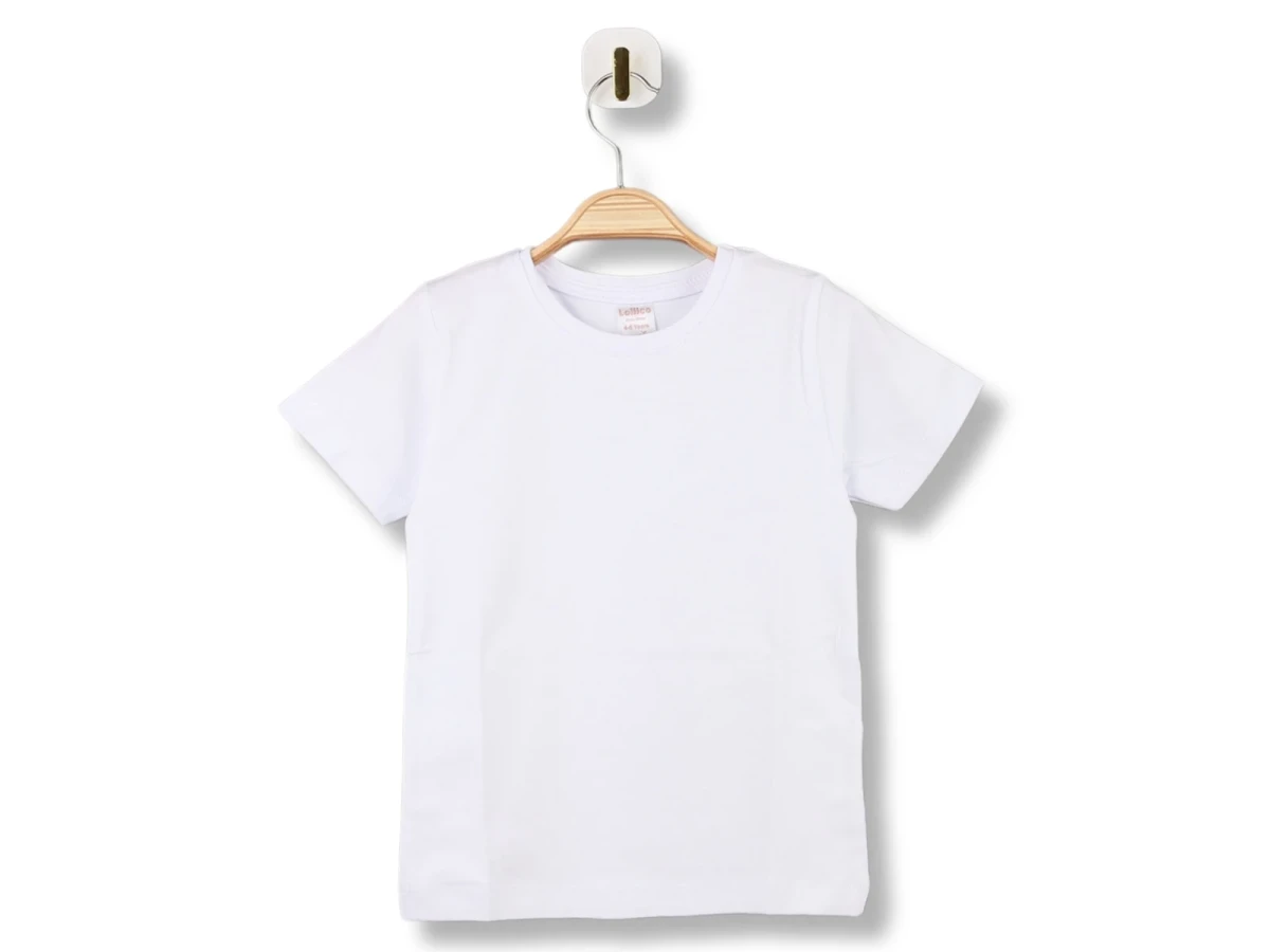 UNISEX DÜZ KISA KOL TİŞÖRT 5986