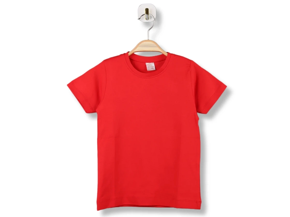 UNISEX DÜZ KISA KOL TİŞÖRT 5987