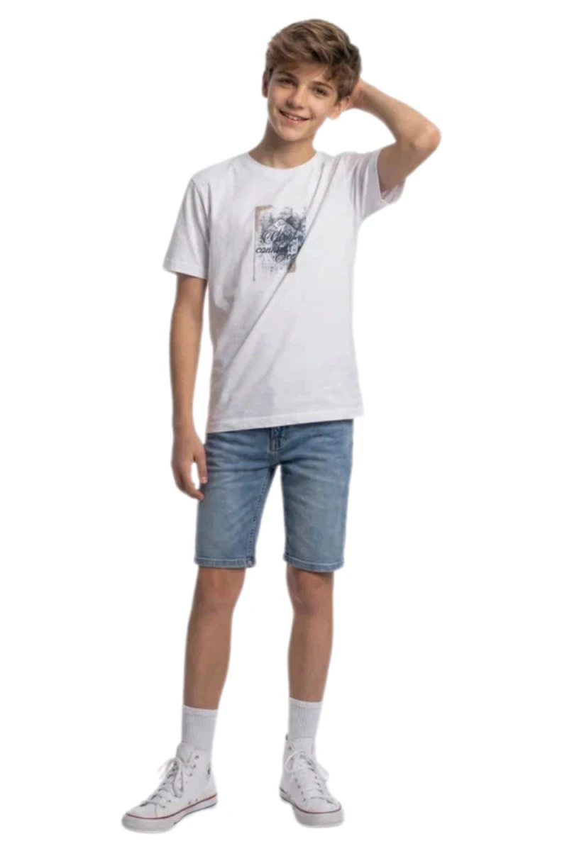 VAZO BASKILI ERKEK ÇOCUK TİŞÖRT 4156