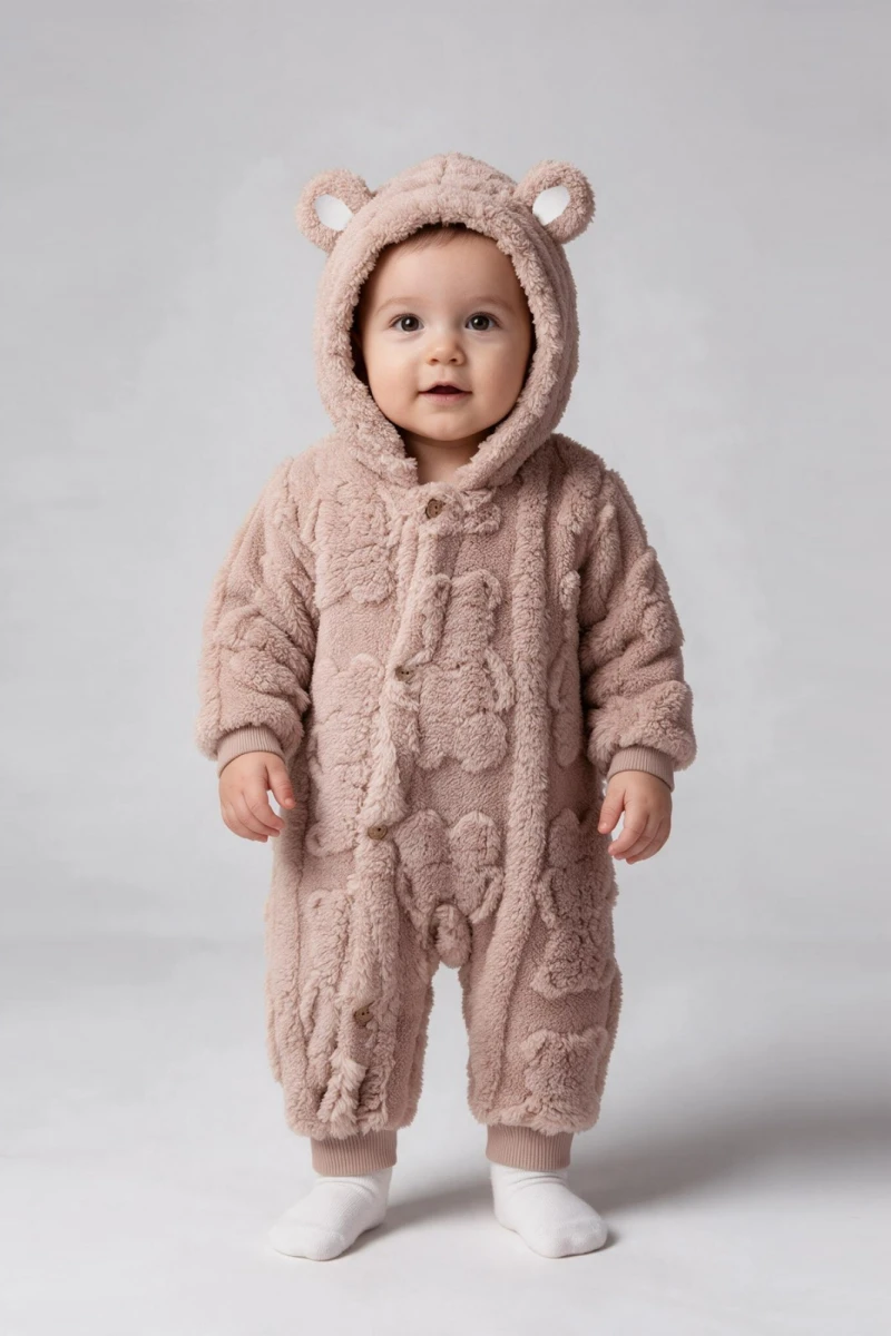 WELSOFT AYI DESENLİ BEBE TULUM 7265
