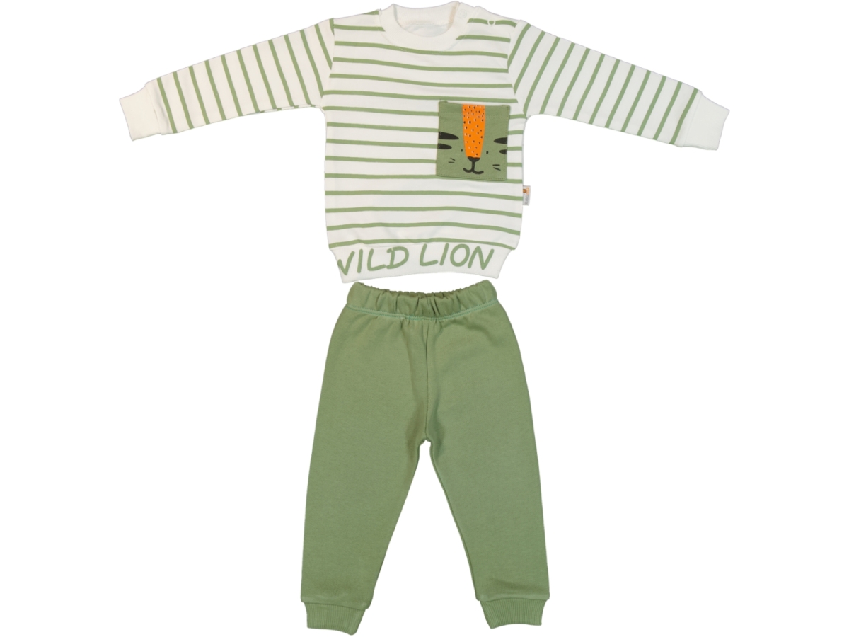 WİLD LİON BASKILI ERKEK BEBE TAKIM 259