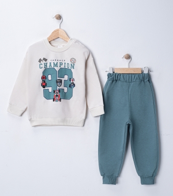 93 CHAMPİON BASKILI ERKEK BEBE TAKIM 5061