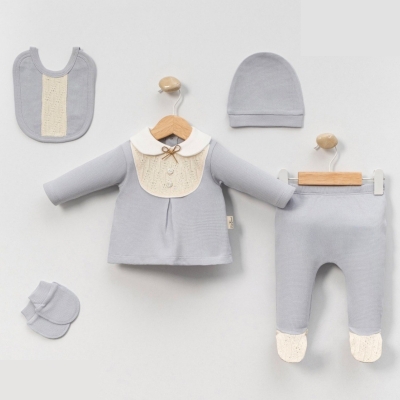 ADRİAN ERKEK 5 Lİ BEBE ZIBIN SET 2103