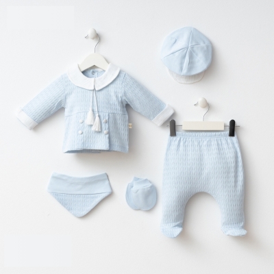 ALEXANDER ERKEK 5 Lİ BEBE ZIBIN SET 7088