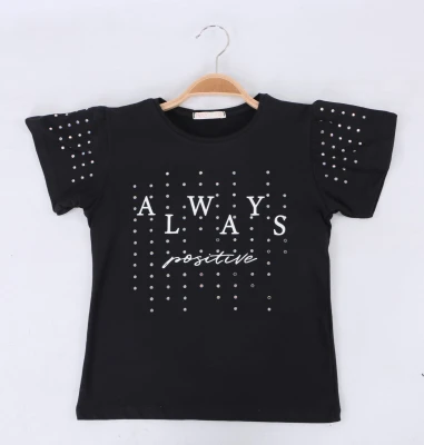 ALWAYS TAŞ İŞLEMELİ KIZ ÇOCUK BADİ 8108
