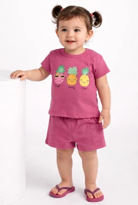 ANANAS BASKILI PENYE KIZ BEBE TAKIM 4007