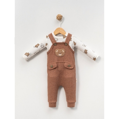 AYICIK BASKI VE NAKIŞLI BASKILI BEBE SLOPET 7011