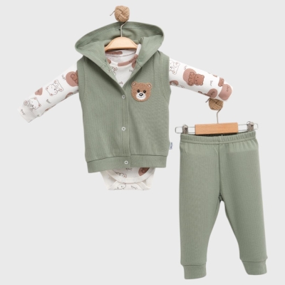  AYICIK NAKIŞLI 3 LÜ BEBE TAKIM 1162