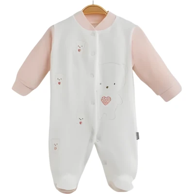  AYICIKLI KADİFE BEBE TULUM 8207