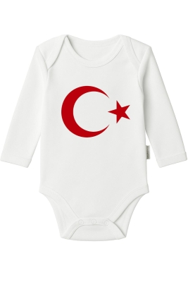AYYILDIZ BASKILI UZUN KOL PENYE BEBE BADİ 3249