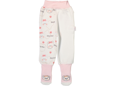 BABY BEAR BASKILI ÇORAPLI TEK ALT