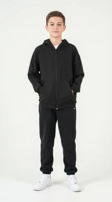 BASIC 2 İP KAPÜŞONLU SWEAT  63282