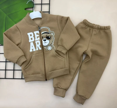 BEAR BASKILI 3 İP ERKEK ÇOCUK TAKIM 881
