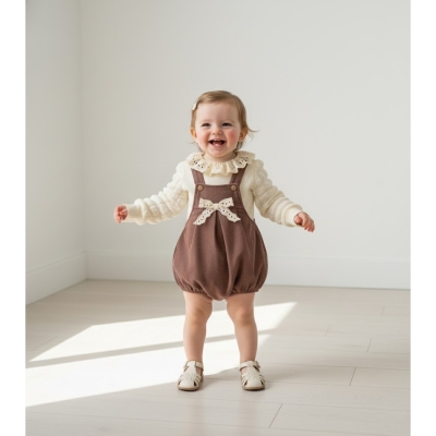 BELLA LACE KIZ BEBE ROMPER 1129