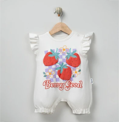 BERRY GOOD BASKILI YAZLIK KIZ BEBE TULUM 452