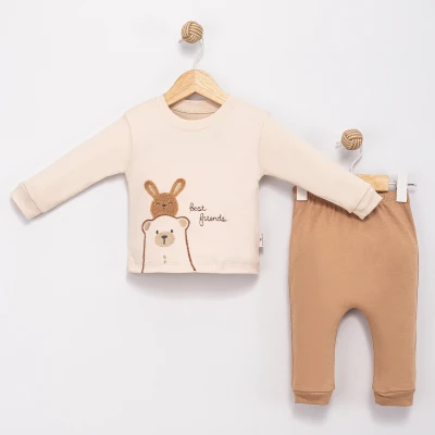 BEST FRIENDS 2 Lİ ERKEK BEBE TAKIM 2032