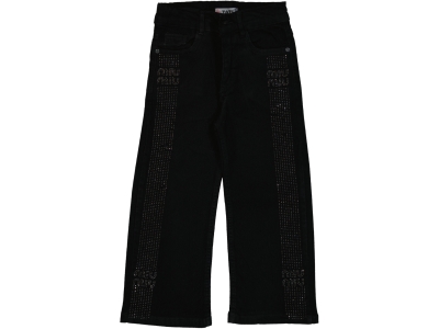 BOYDAN TAŞ İŞLEMELİ KIZ ÇOCUK KOT PANTALON 1115
