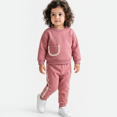 BRODELİ 3 İP KIZ BEBE TAKIM 3310
