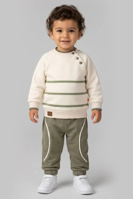ÇİZGİLİ 3 İP ERKEK BEBE TAKIM 2652