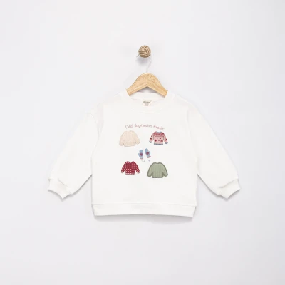COLD DAYS BASKILI 2 İP KIZ ÇOCUK SWEAT 0203-2