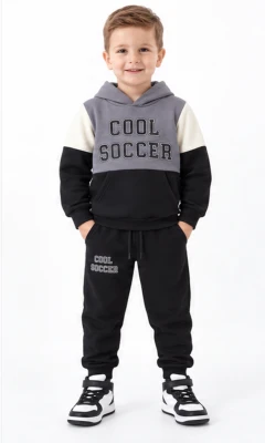 COOL BASKILI 3 İP ERKEK ÇOCUK TAKIM 26774