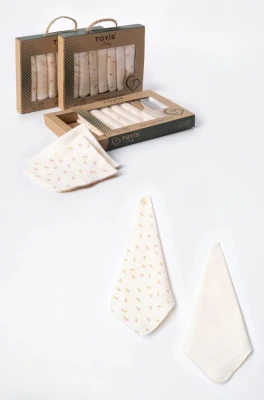 CRAFT KUTULU 7 Lİ ÇİÇEK DESEN PAMUKLU MENDİL 11010