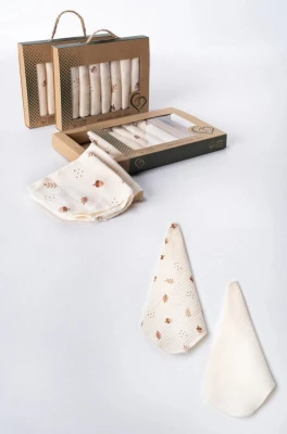 CRAFT KUTULU 7 Lİ PAMUKLU BEBE MENDİL 11008