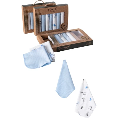 CRAFT KUTULU 7 Lİ ZÜRAFALI PENYE BEBE MENDİL 10950
