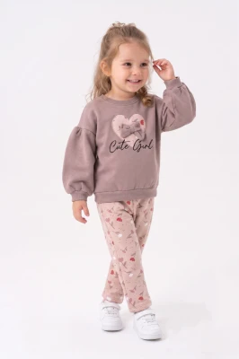 CUTE GİRL 3 İP KIZ ÇOCUK TAKIM 57431