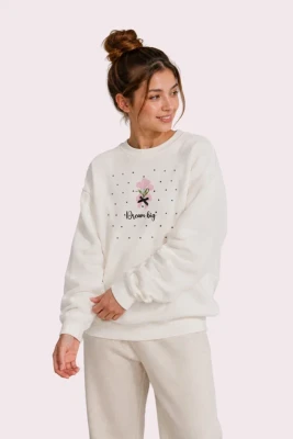 DREAM BİG 3 İP KIZ ÇOCUK SWEAT R26857