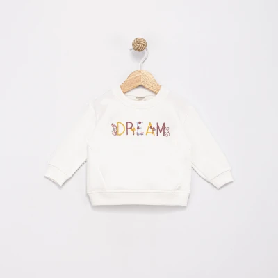 DREAM NAKIŞLI 2 İP KIZ BEBE SWEAT 0228-1