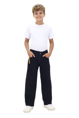 DÜZ MODEL ERKEK ÇOCUK KOT PANTALON 1361