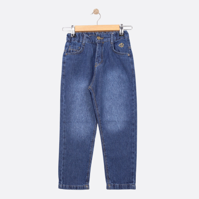 DÜZ MODEL ERKEK ÇOCUK KOT PANTOLON 88562