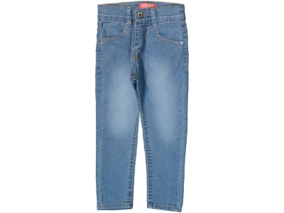 DÜZ PAÇA  KIZ KOT PANTOLON 13/17 YAŞ