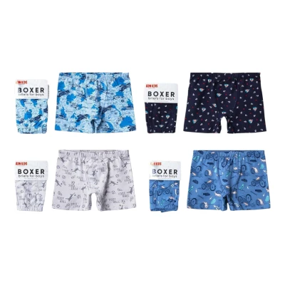 ERKEK ÇOCUK DESENLİ AHTAPOTLU GARSON BOXER 8806