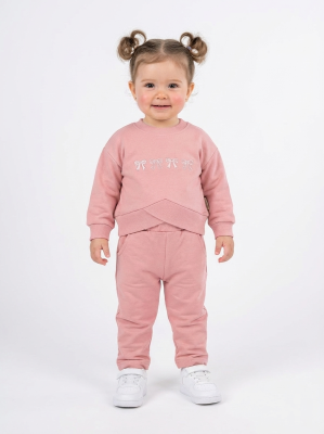 FİYONK NAKIŞLI 2'Lİ KIZ BEBE TAKIM 2019