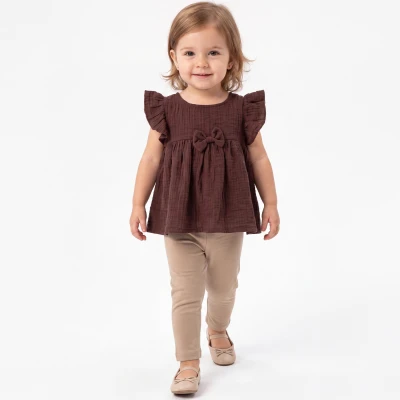 FİYONKLU TAYTLI KIZ BEBE TAKIM 27590