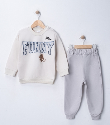 FUNNY BASKILI PENYE ERKEK BEBE TAKIM 5054