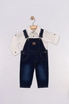 GÖMLEKLİ KOT BEBE SLOPET 6367