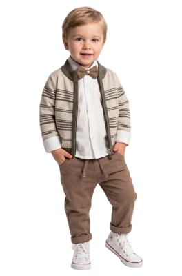 HIRKALI 3 LÜ ERKEK BEBE TAKIM 7495