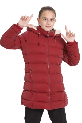İPLİ NOVA KAPONLU KIZ ÇOCUK MONT 8046