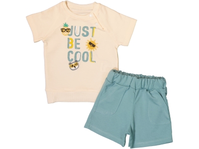 JUST BE COOL BASKI VE NAKIŞLI 2'Lİ TAKIM